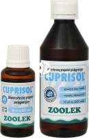 ZOOLEK Cuprisol (0521) - Preparat na pleśń i oodinozę w akwarium słodkowodnym i morskim