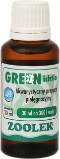ZOOLEK Green Ichtio (0041) - Preparat na ospę rybią (kulorzęska)