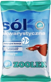 ZOOLEK Sól Akwarystyczna (7001) - Środek na choroby i poprawę kondycji ryb