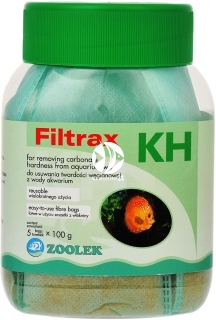 ZOOLEK Filtrax KH 5x100g (3028) - Wkłady na obniżenie twardości węglanowej