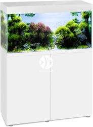 AQUAEL Zestaw Opti Set 200 Biały + Szafka - Zawiera: akwarium, pokrywa, oświetlenie LED, szafka