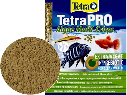 TETRA TetraPro Algae Multi-Crisps (T149397) - Pokarm w chrupkach dla ryb ozdobnych wspierający odporność.