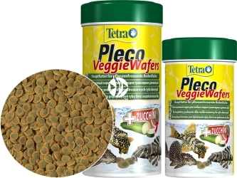 Pleco Veggie Wafers (T257313) - Pokarm w krążkach przeznaczony dla roślinożernych ryb dennych.