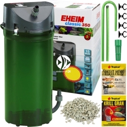 EHEIM Classic 350 (2215010) - Filtr zewnętrzny bez mediów filtracyjnych i bez podwójnych zaworów