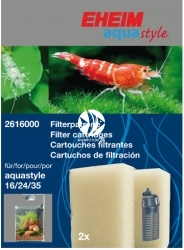 EHEIM Filter Cartridge 2szt (2616000) - Gąbka wymienna do filtra AquaCorner 60 (2000)