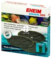EHEIM Carbon Fine Filter Pad 3szt. (2628150) - Wkład węglowy do filtra Classic 350 (2215)