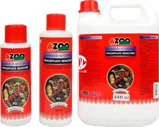 AZOO Phosphate Remover (AZ17081) - Szybko usuwa fosforany (PO4) w akwarium słodkowodnym i morskim