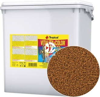 TROPICAL Vitality & Color Granules 10L/5,5kg - Wysokobiałkowy pokarm o działaniu wybarwiającym i witalizującym