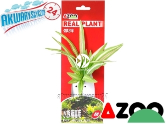 AZOO SINGLE CHLOROPHYTUM M (16cm) (AZ98026) - Roślina sztuczna z tkanymi liśćmi