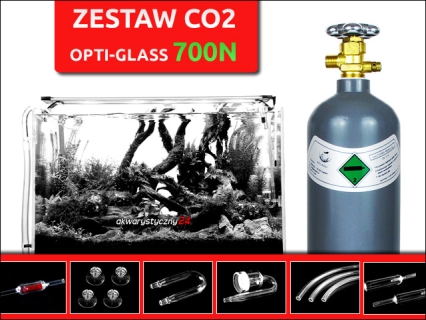 700N - Zestaw Co2 z butlą, elektrozaworem i komputerem ph
