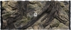 ATG Tło Korzeń (KO50x30) - Tło do akwarium z motywami korzeni i skał. 100x50 cm