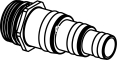 AQUAEL Króciec Lampy UV (100241) - Część do sterylizatora PS-15W, PS-30W, PS-55W i pomp PFN