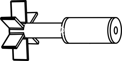 AQUAEL Wirnik (100788) - Część zamienna do filtra Fan 2 Plus