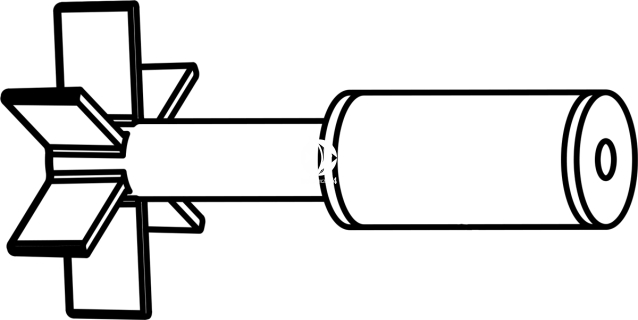 AQUAEL Wirnik (100789) - Część zamienna do filtra Fan 3 Plus