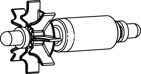 AQUAEL Wirnik Komplet (101259) - Część zamienna do pompy Pfn-7500/10000