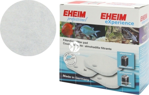 EHEIM Professionel 2224/2324 - Gąbka biała do filtra EHEIM Professionel 2222/2224 i termofiltrów 2322/2324 (komplet 3 sztuk)