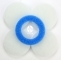 EHEIM Komplet Gąbek (2616320) - Gąbka biała i niebieska do filtrów EHEIM Ecco 2231/2233/2235, Ecco Comfort 2232/2234/2236 i Ecco Pro 2032/2034/2036