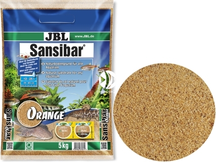 JBL Sansibar Orange (67064) - Piasek pomarańczowy do akwarium słodkowodnego i roślinnego