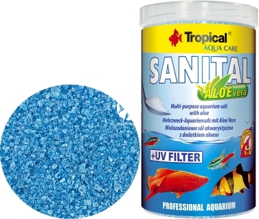 Sanital (80323) - Sól akwarystyczna z dodatkiem aloesu