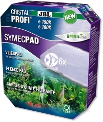 Symec Pad - CristalProfi 6szt (602920) - Wkład do filtra e1502, e1902 i e1501, e1901