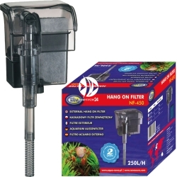 AQUA NOVA Hang on Filter NF-450 (NF-450) - Filtr kaskadowy do akwarium