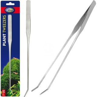 AQUA NOVA Plant Tweezers 27cm (NCO2-TC) - Pęseta zagięta do roślin akwariowych