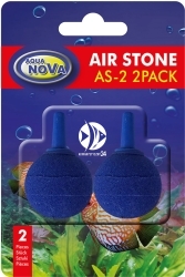 AQUA NOVA Air Stone AS-2 (2szt) (AS-2 2 PACK) - Kamień napowietrzający niebieska kula