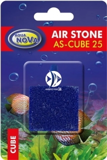 AQUA NOVA Air Stone AS-Cube 25mm (AS-CUBE 25) - Kamień napowietrzający niebieska kostka