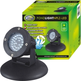 AQUA NOVA Pond Light LED 1x2,2W 12V (NPL2-LED) - Lampa Led do oczka wodnego