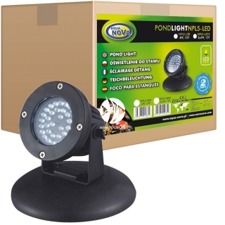 AQUA NOVA Pond Light LED 1x4,0W 12V (NPL5-LED) - Lampa Led do oczka wodnego