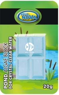 AQUA NOVA Algae Block - Tabletki (POND-ALGAE-BLOCK) - Usuwają glony w oczku wodnym