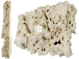 Skała Koralowa Cięta 1kg (MRSKCB) - Naturalna, sucha skała do akwarium rafowego, morskiego i słodkowodnego.
