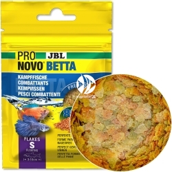 JBL ProNovo Betta Flakes S (31305) - Pokarm podstawowy w płatkach dla bojownika