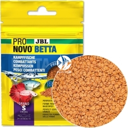 JBL ProNovo Betta Grano S (31308) - Pokarm podstawowy, granulki dla bojownika