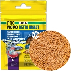 JBL ProNovo Betta Insect Stick S 10g/20ml - Saszetka (31170) - Pokarm podstawowy, pałeczki dla bojownika
