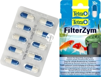 TETRA Pond FilterZym (10 Kapsułek) (T180697) - Bakterie do oczka wodnego