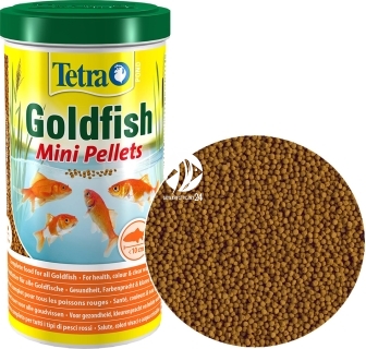TETRA Pond Goldfish Mini Pellets 1L (T203365) - Pokarm dla złotych rybek w oczku wodnym