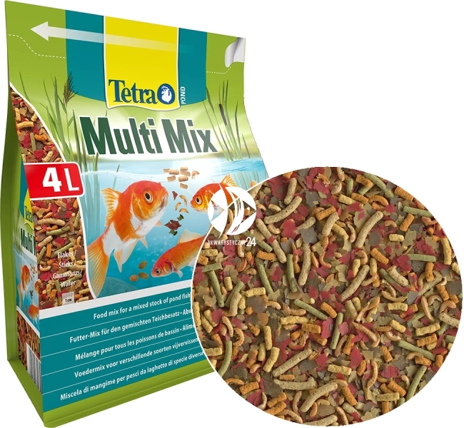 Tetra - Tetra Pond Multi Mix [4l] - pokarm dla ryb stawowych - sklep  akwarystyczny
