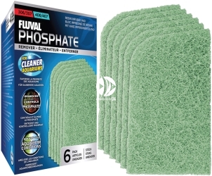 FLUVAL Phosphate Remover 307/407 - 6szt (A261) - Wkład do filtra usuwający fosforany