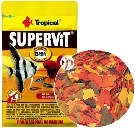 TROPICAL Supervit 12g - Saszetka (70401) - Wieloskładnikowy, podstawowy pokarm z beta-glukanem