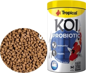 TROPICAL Koi Probiotic Pellet M (45627) - Pokarm pływający dla karpi Koi