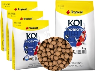 TROPICAL Koi Probiotic Pellet L (45637) - Pokarm pływający dla karpi Koi
