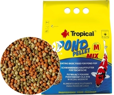 TROPICAL Pond Pellet Mix M (41225) - Pokarm dla ryb w oczku wodnym