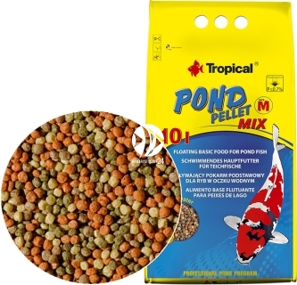 TROPICAL Pond Pellet Mix M (41225) - Pokarm dla ryb w oczku wodnym