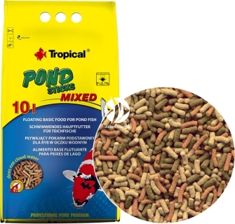 TROPICAL Pond Sticks Mixed (40314) - Pokarm dla ryb stawowych