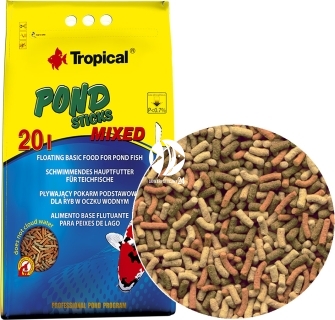 TROPICAL Pond Sticks Mixed (40314) - Pokarm dla ryb stawowych