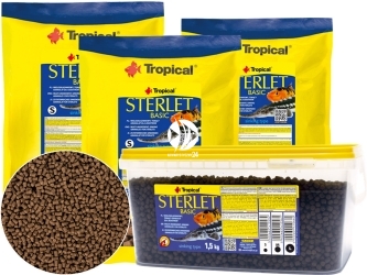 TROPICAL Sterlet Basic S (41046) - Pokarm dla jesiotrów w oczku wodnym
