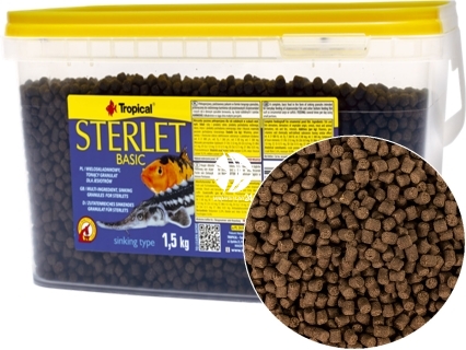TROPICAL Sterlet Basic M (41054) - Pokarm dla jesiotrów