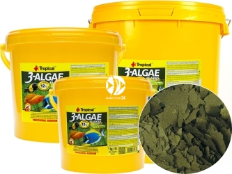 TROPICAL 3-Algae Flakes (77167) - Pokarm roślinny dla ryb