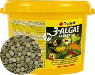 TROPICAL 3-Algae Tablets A (20737) - Tonące tabletki dla ryb dennych i skorupiaków